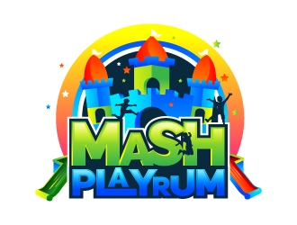 MASH Playrüm  logo design by mawanmalvin