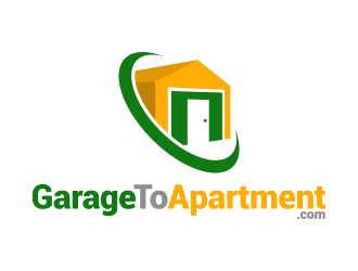 garage to apartment logo design by lexipej