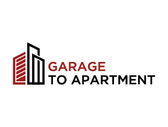 garage to apartment logo design by Fear