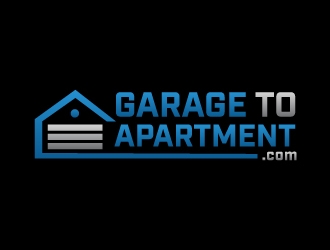 garage to apartment logo design by labo