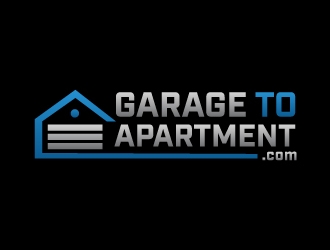 garage to apartment logo design by labo