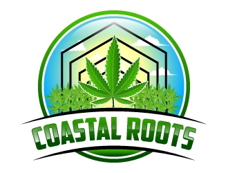 Coastal Roots logo design by uttam