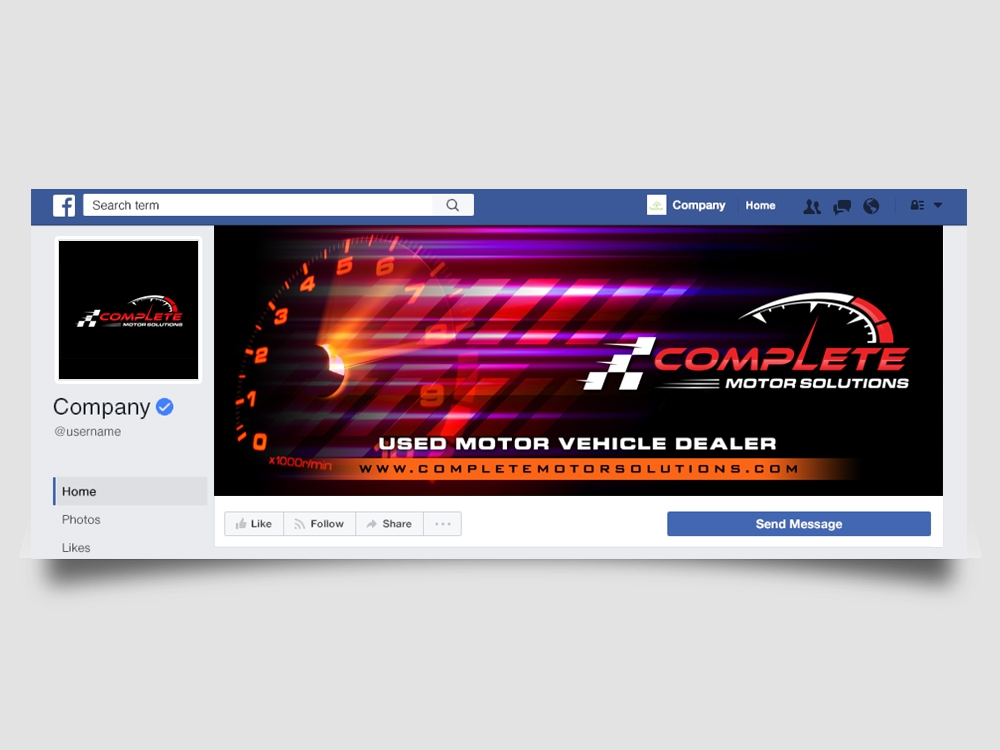 Complete Motor Solutions logo design by Realistis