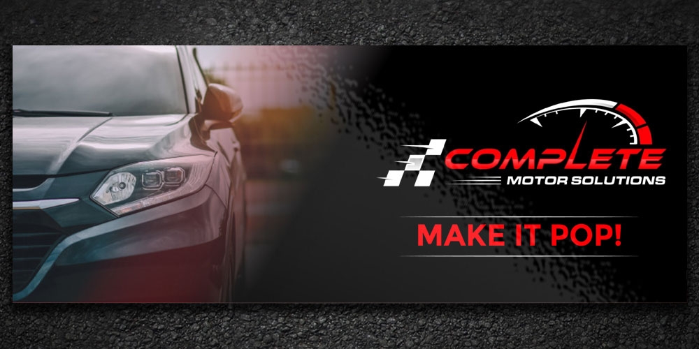 Complete Motor Solutions brand identity design