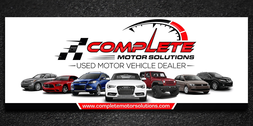 Complete Motor Solutions brand identity design