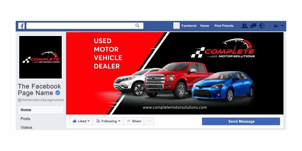 Complete Motor Solutions brand identity design