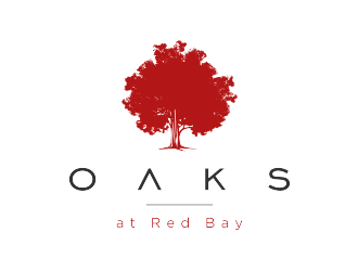 Oaks at Red Bay logo design by GemahRipah