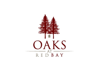 Oaks at Red Bay logo design by Lovoos