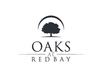 Oaks at Red Bay logo design by Lovoos
