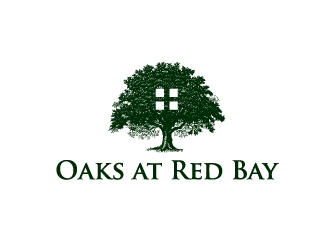 Oaks at Red Bay logo design by Marianne