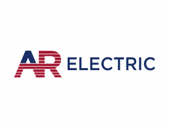 A R Electric logo design by iltizam