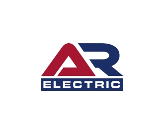 A R Electric logo design by MarkindDesign