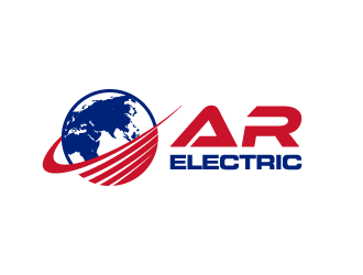 A R Electric logo design by pencilhand
