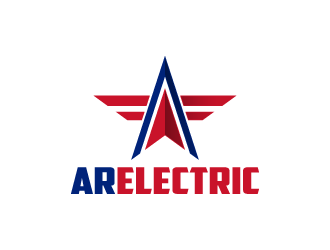 A R Electric logo design by pencilhand