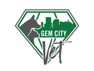 Gem City Vet logo design by torresace