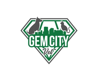 Gem City Vet logo design by MarkindDesign