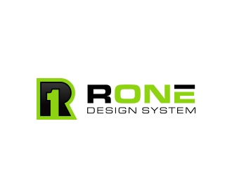 R1, Rone, the letter R   1 in digit or text form, prefer to have it one logo design by MarkindDesign