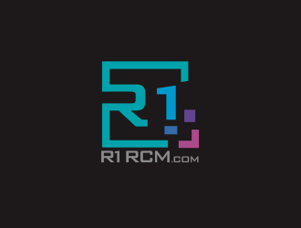 R1, Rone, the letter R   1 in digit or text form, prefer to have it one logo design by YONK