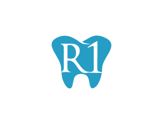 R1, Rone, the letter R   1 in digit or text form, prefer to have it one logo design by akhi