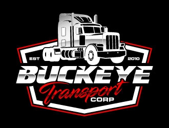 Buckeye Transport, Corp logo design by daywalker