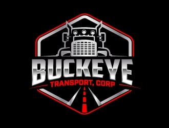 Buckeye Transport, Corp logo design by jaize