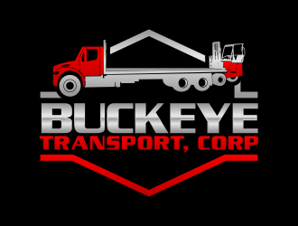 Buckeye Transport, Corp logo design by beejo