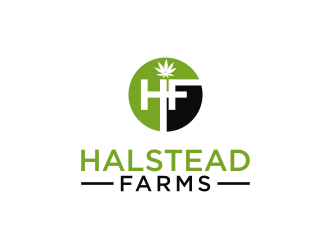 Halstead Farms logo design by mbamboex