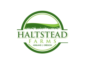 Halstead Farms logo design by MarkindDesign