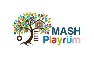 MASH Playrüm  logo design by Marianne
