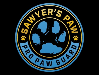 SAWYERS PAW-PRO PAW GUARD logo design by akilis13