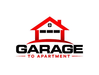 garage to apartment logo design by karjen