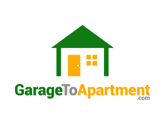 garage to apartment logo design by lexipej