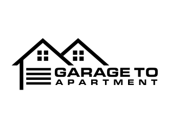 garage to apartment logo design by dibyo