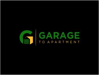 garage to apartment logo design by 48art