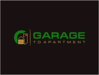 garage to apartment logo design by 48art