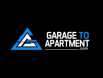 garage to apartment logo design by bluespix