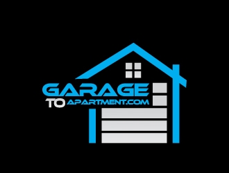 garage to apartment logo design by Erasedink