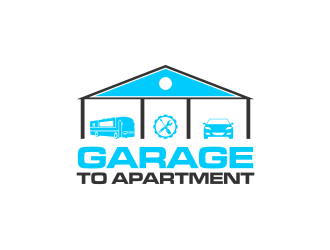 garage to apartment logo design by sodimejo