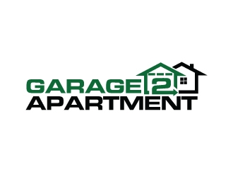 garage to apartment logo design by moomoo