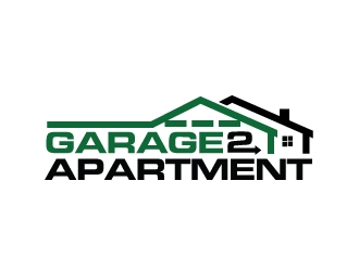 garage to apartment logo design by moomoo