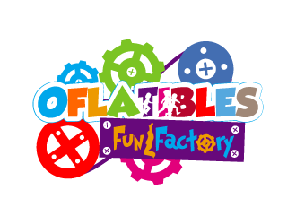 OFLATIBLES FUN FACTORY logo design by torresace