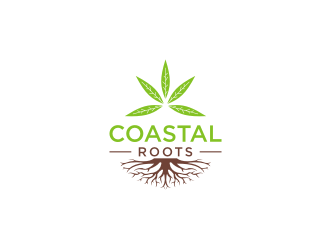 Coastal Roots logo design by vostre