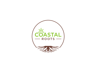 Coastal Roots logo design by vostre