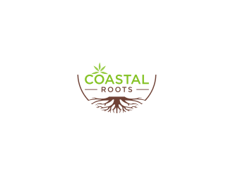 Coastal Roots logo design by vostre