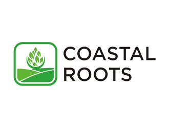 Coastal Roots logo design by Jhonb