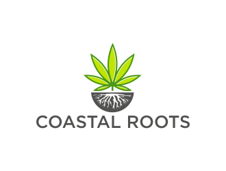 Coastal Roots logo design by ammad