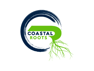 Coastal Roots logo design by nona