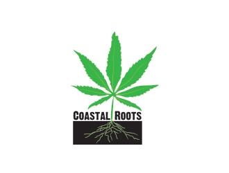 Coastal Roots logo design by not2shabby