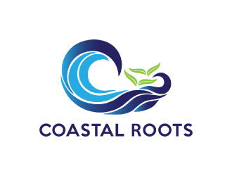 Coastal Roots logo design by nona
