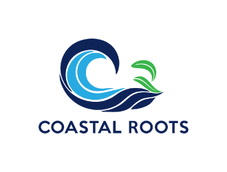 Coastal Roots logo design by nona